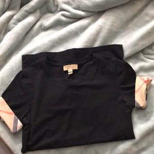 Black Burberry shirt
